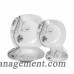 Lorren Home Trends Porcelain 20 Piece Dinnerware Set, Service for 4 LHT1362